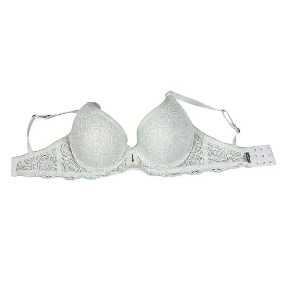 Aerie Day To Play Plunge Lace Bra Womens 34DD